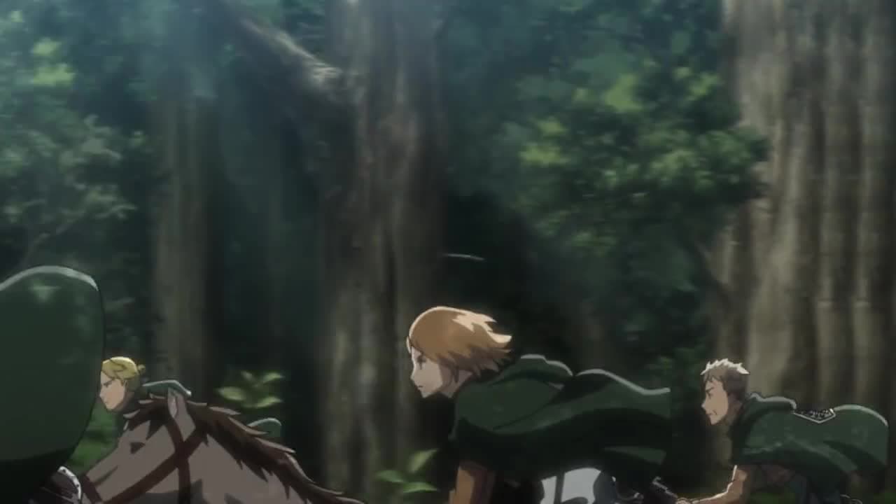 Атака титанов OVA-1 — кадр 2